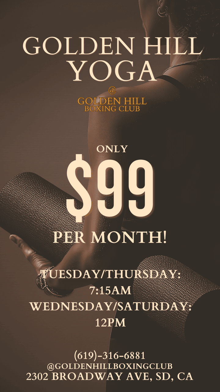 Golden Hill Boxing Club - Yoga Introduction Offer